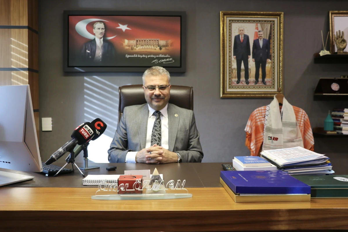 AK Parti Aydın Milletvekili Av. &Ouml;mer &Ouml;zmen&rsquo;in AK Parti&rsquo;nin 25. Kuruluş Yıl D&ouml;n&uuml;m&uuml; Mesajı