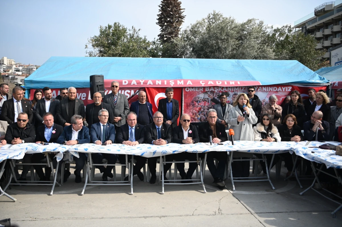 AYDIN BAŞKAN &Ouml;MER G&Uuml;NEL&rsquo;İN ETRAFINDA  KENETLENDİ