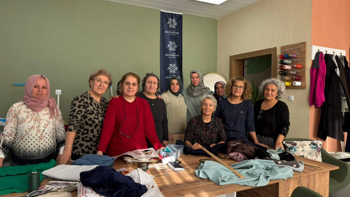 AYDIN B&Uuml;Y&Uuml;KŞEHİR BELEDİYESİ KADIN YAŞAM AT&Ouml;LYESİ HİZMETE A&Ccedil;ILDI