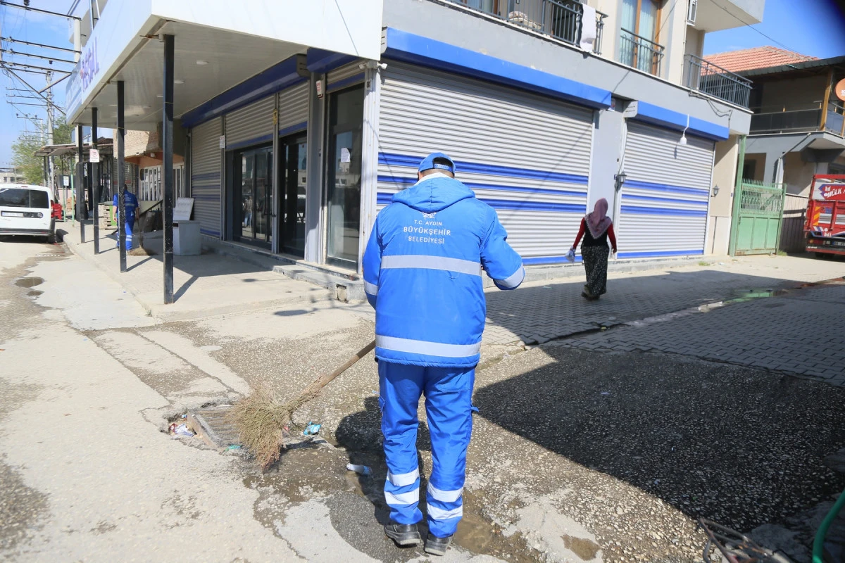 AYDIN B&Uuml;Y&Uuml;KŞEHİR BELEDİYESİ'NDEN ACARLAR&rsquo;DA &Ccedil;EVRE D&Uuml;ZENLEME VE BAKIM &Ccedil;ALIŞMASI