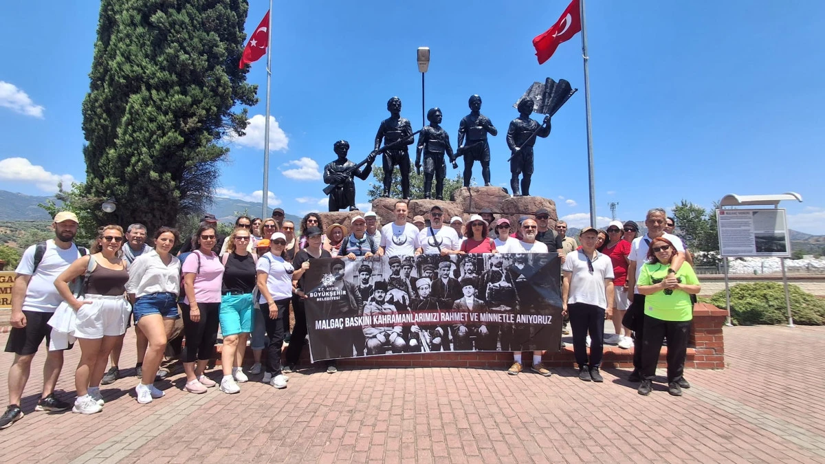 AYDIN B&Uuml;Y&Uuml;KŞEHİR BELEDİYESİ&rsquo;NDEN MALGA&Ccedil; BASKINI&rsquo;NIN YIL D&Ouml;N&Uuml;M&Uuml;NDE ANLAMLI Y&Uuml;R&Uuml;Y&Uuml;Ş