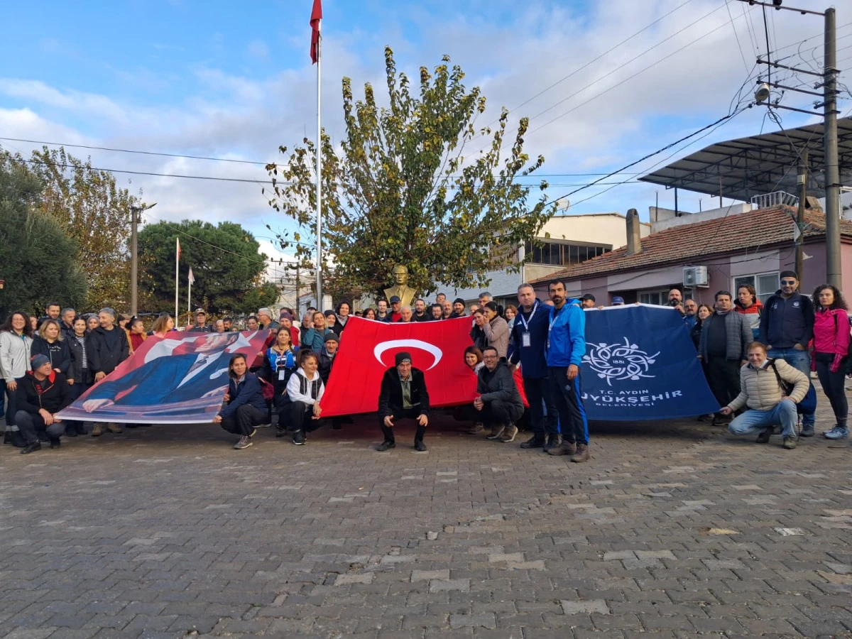 AYDIN BÜYÜKŞEHİR BELEDİYESİ’NİN DOĞA YÜRÜYÜŞLERİ DEVAM EDİYOR