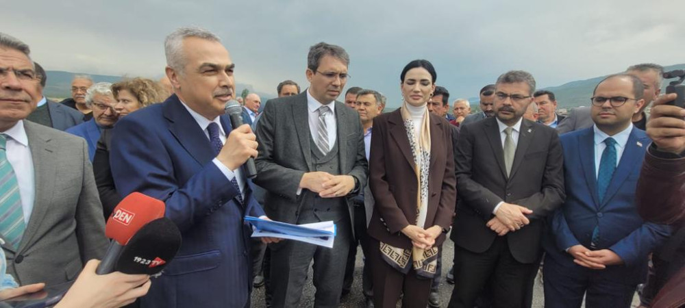 AYDINLI MUHTARLAR OTOYOL ÇALIŞMASINI İNCELEDİ