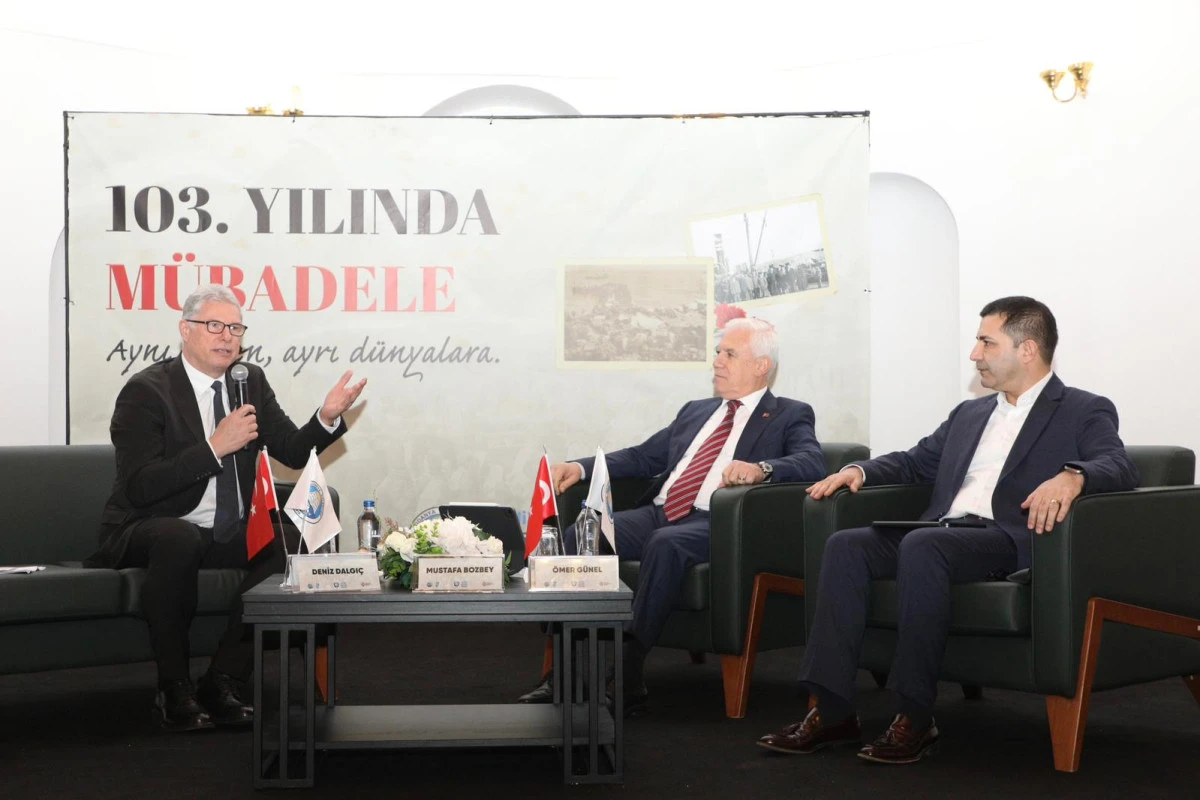 "AYNI EVDEN, FARKLI D&Uuml;NYALARA" ETKİNLİĞİYLE M&Uuml;BADELENİN 103'&Uuml;NC&Uuml; YILI ANILDI