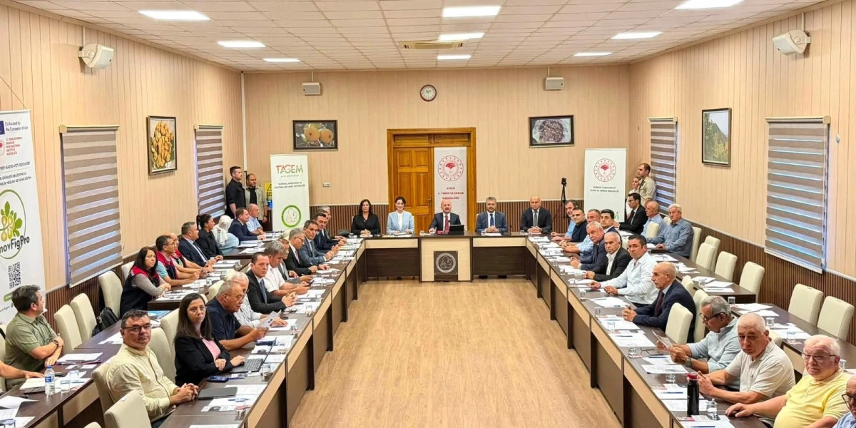 AYSO HEYETİ, KURU İNCİR SEKT&Ouml;R&Uuml;N&Uuml;N GELECEĞİNE Y&Ouml;N VERECEK  TOPLANTIYA KATILDI