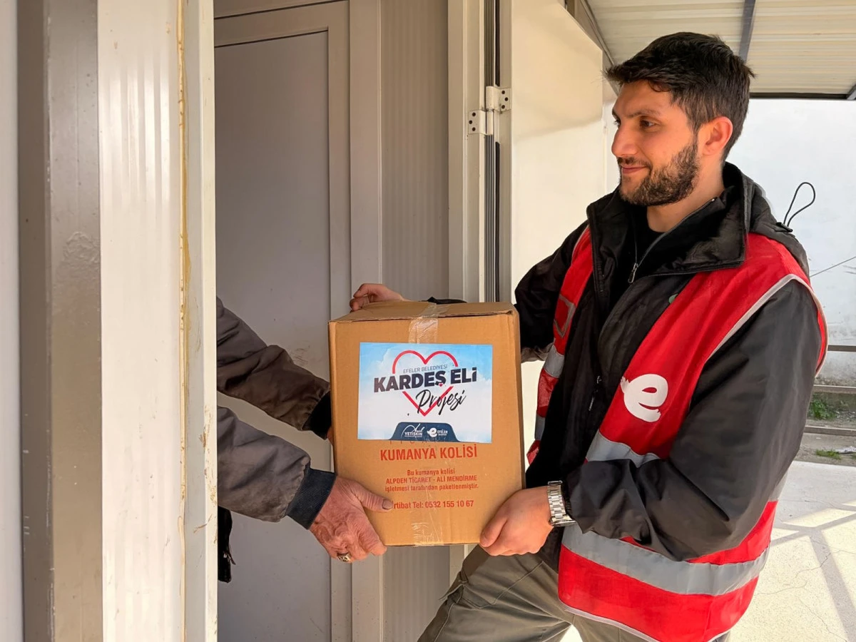 BAŞKAN ANIL YETİŞKİN&rsquo;İN DAYANIŞMA PROJESİ UMUT OLMAYA DEVAM EDİYOR