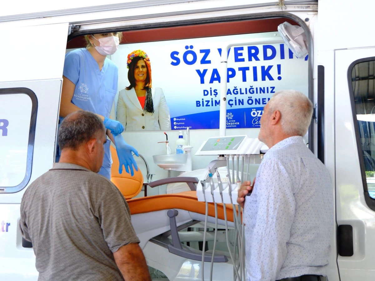 BAŞKAN &Ccedil;ER&Ccedil;İOĞLU AĞIZ VE DİŞ SAĞLIĞI HİZMETLERİNİ AYDIN&rsquo;IN D&Ouml;RT BİR YANINDA VATANDAŞLARLA BULUŞTURUYOR