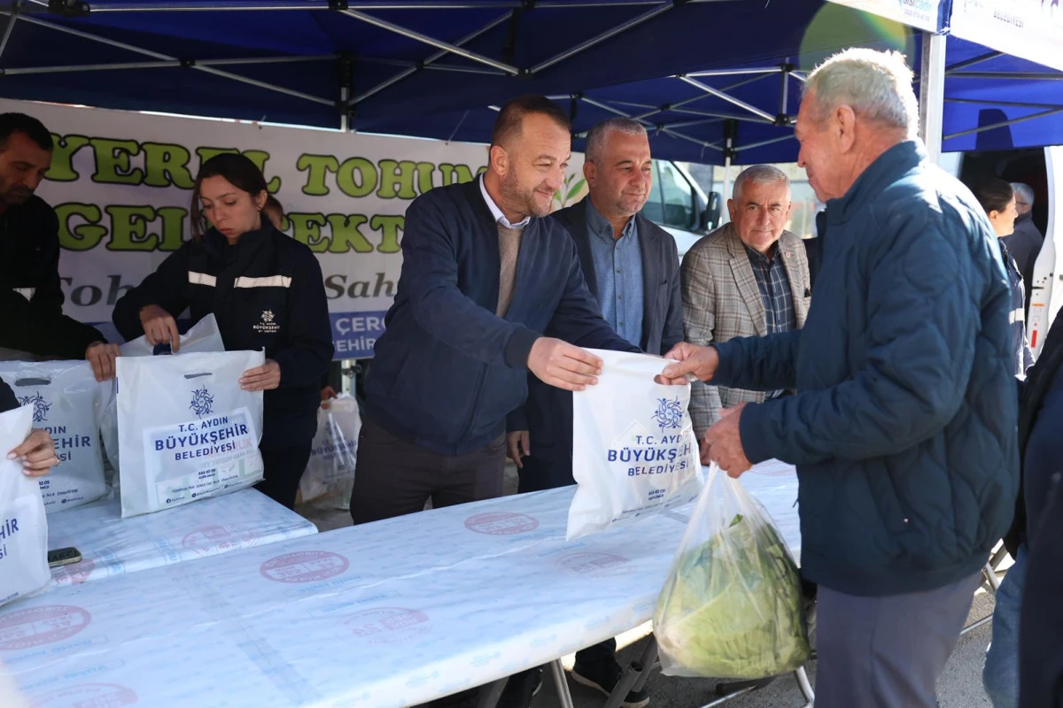 BAŞKAN ÇERÇİOĞLU İLE ATA TOHUMLARI GELECEK NESİLLERE TAŞINIYOR