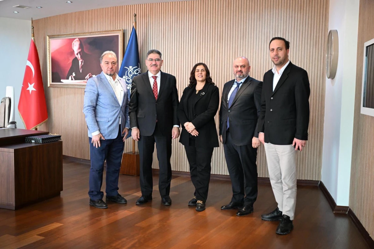 BAŞKAN &Ccedil;ER&Ccedil;İOĞLU&rsquo;NA AK PARTİ HEYETİNDEN ZİYARET