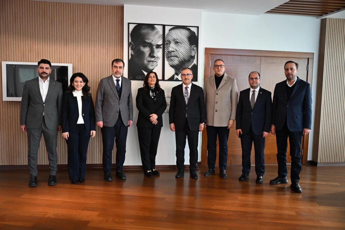 BAŞKAN &Ccedil;ER&Ccedil;İOĞLU&rsquo;NA MERKEZ DİSİPLİN KURULU BAŞKANI SARI&rsquo;DAN ZİYARET