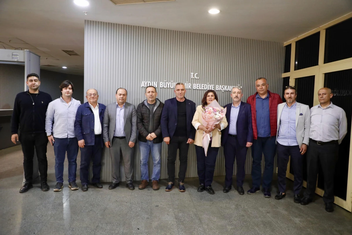 BAŞKAN ÇERÇİOĞLU’NA NAZİLLİ AFYONLULAR DERNEĞİ’NDENZİYARET