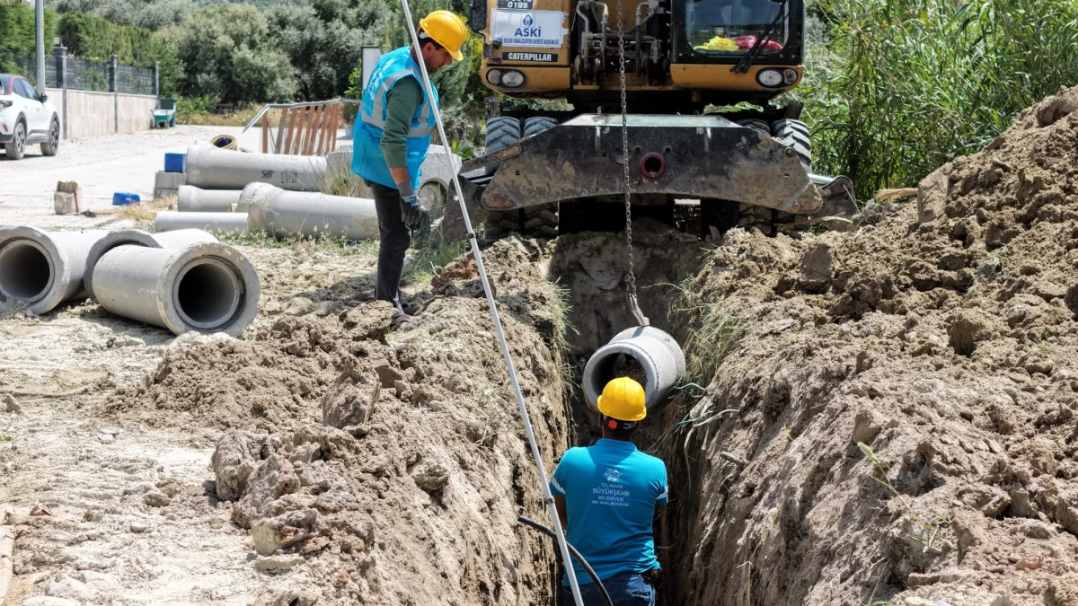 BAŞKAN &Ccedil;ER&Ccedil;İOĞLU'NDAN DAVUTLAR&rsquo;DA ALTYAPI YATIRIMI