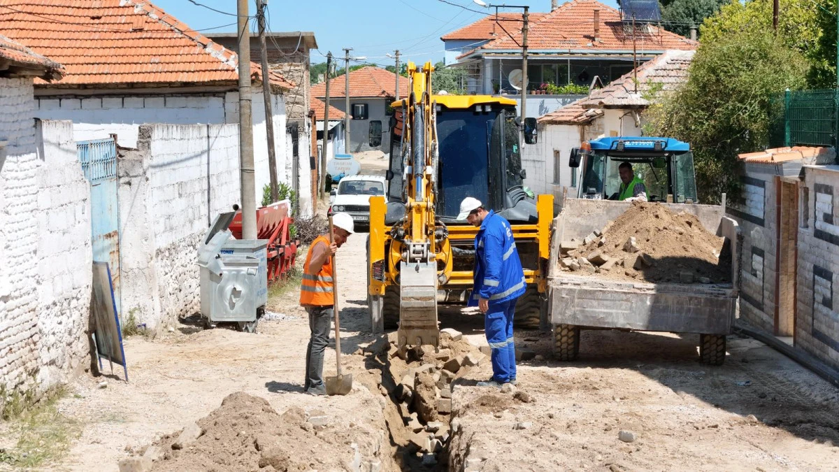 BAŞKAN &Ccedil;ER&Ccedil;İOĞLU'NDAN KO&Ccedil;ARLI&rsquo;DA ALTYAPI YATIRIMI