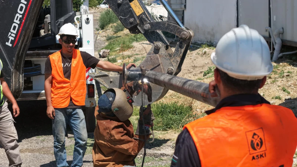 BAŞKAN &Ccedil;ER&Ccedil;İOĞLU&rsquo;NDAN KO&Ccedil;ARLI&rsquo;DA ALTYAPI YATIRIMI