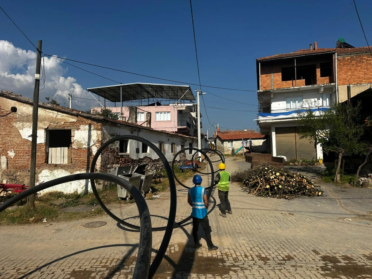 BAŞKAN &Ccedil;ER&Ccedil;İOĞLU&rsquo;NDAN K&Ouml;ŞK&rsquo;TE ALTYAPI YATIRIMI