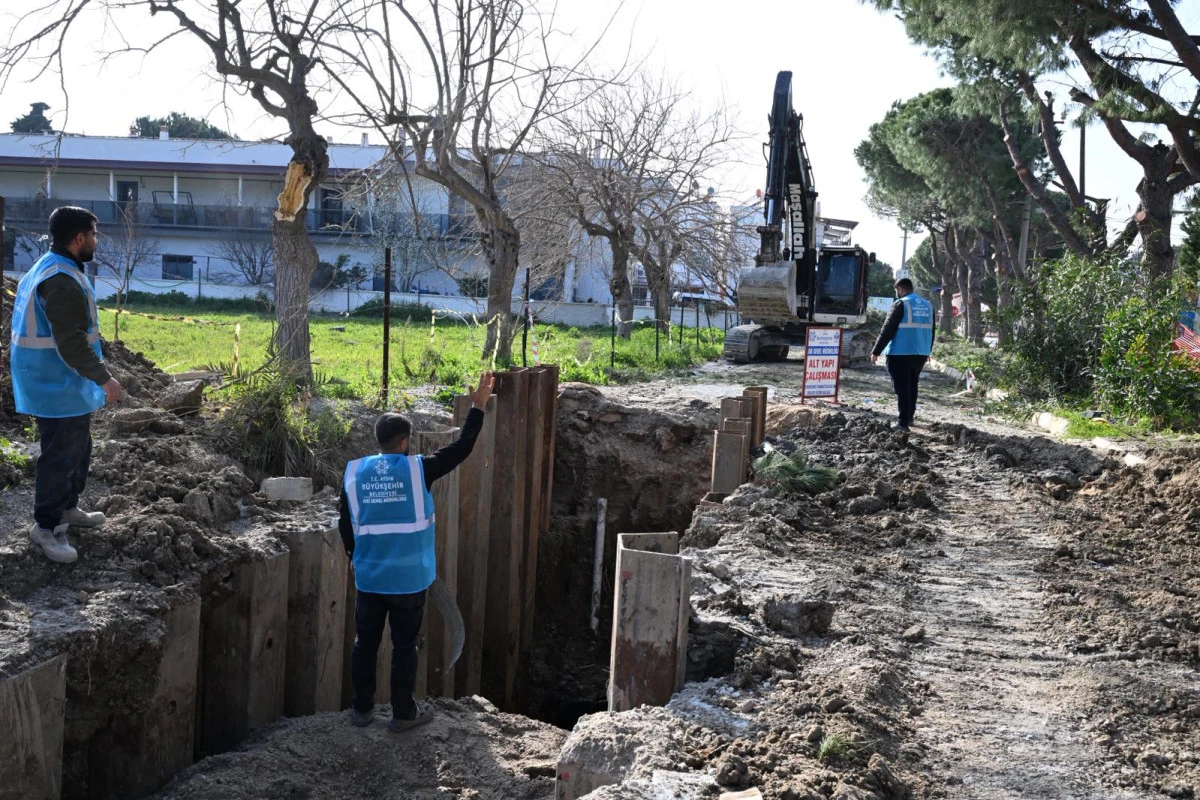 BAŞKAN &Ccedil;ER&Ccedil;İOĞLU&rsquo;NDAN KUŞADASI&rsquo;NA ALTYAPI YATIRIMI