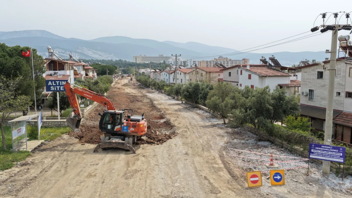 BAŞKAN &Ccedil;ER&Ccedil;İOĞLU&rsquo;NUN &Ccedil;ALIŞMALARI DİDİM&rsquo;İN ULAŞIM  ALTYAPISININ G&Uuml;C&Uuml;NE G&Uuml;&Ccedil; KATIYOR