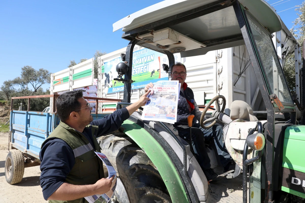 BAŞKAN &Ccedil;ER&Ccedil;İOĞLU&rsquo;NUN KIRSAL KALKINMAYI DESTEKLEYEN PROJELERİ DEVAM EDİYOR
