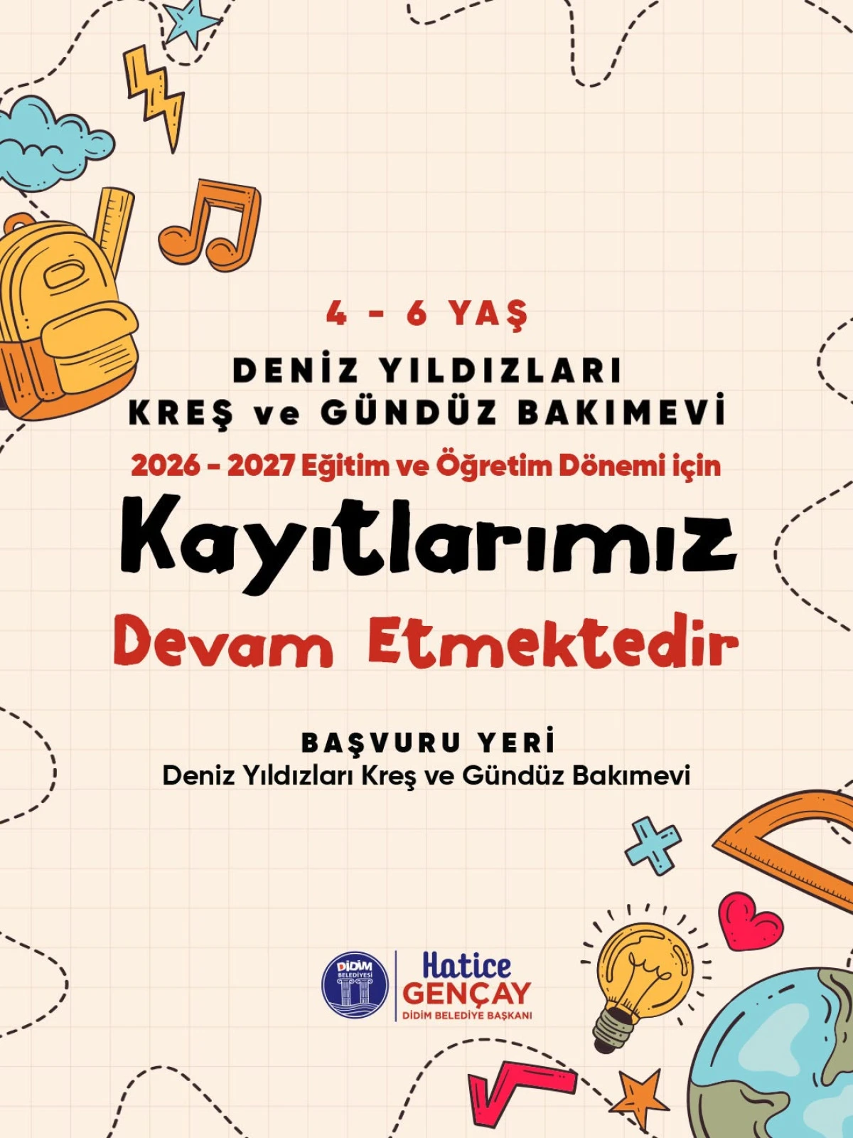 BAŞKAN HATİCE GEN&Ccedil;AY: &ldquo;&Ccedil;OCUKLARIMIZIN SEVGİYLE &Ouml;ĞRENDİĞİ, MERAKLA KEŞFETTİĞİ VE G&Uuml;VENLE B&Uuml;Y&Uuml;D&Uuml;Ğ&Uuml; BİR ORTAM SUNUYORUZ&rdquo;