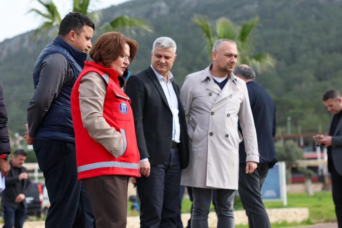 Başkan Hatice Gen&ccedil;ay Sahada İncelemelerde Bulundu