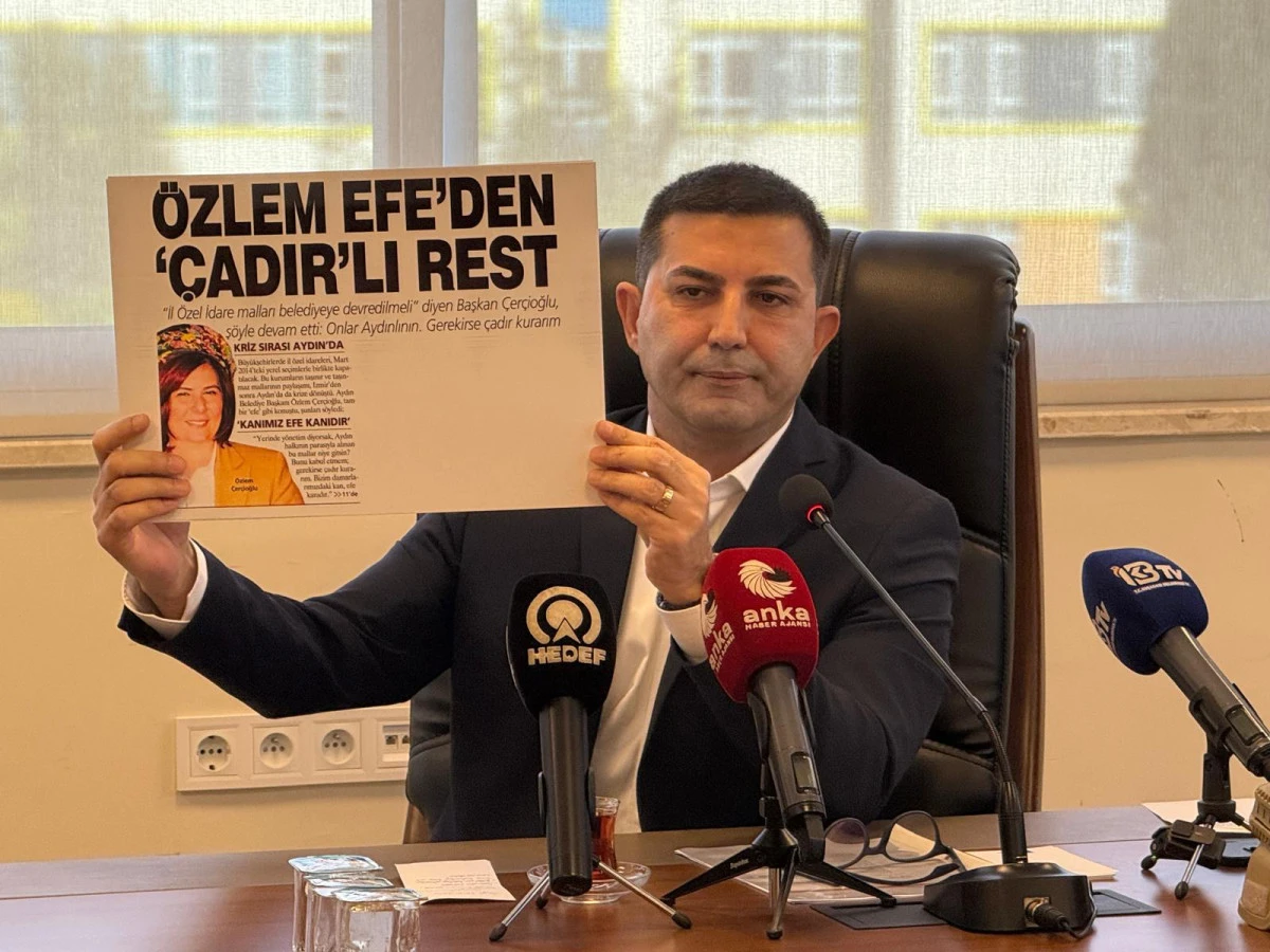 BAŞKAN &Ouml;MER G&Uuml;NEL&rsquo;DEN &Ccedil;ER&Ccedil;İOĞLU&rsquo;NA TEPKİ: &ldquo;HİZMET İ&Ccedil;İN DEĞİL, KAVGA İ&Ccedil;İN GELDİLER&rdquo;