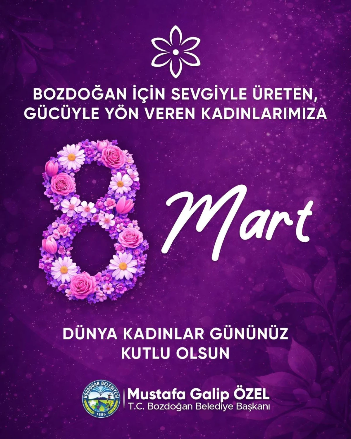 Başkan &Ouml;zel&rsquo;den 8 Mart kadınlar g&uuml;n&uuml; mesajı 