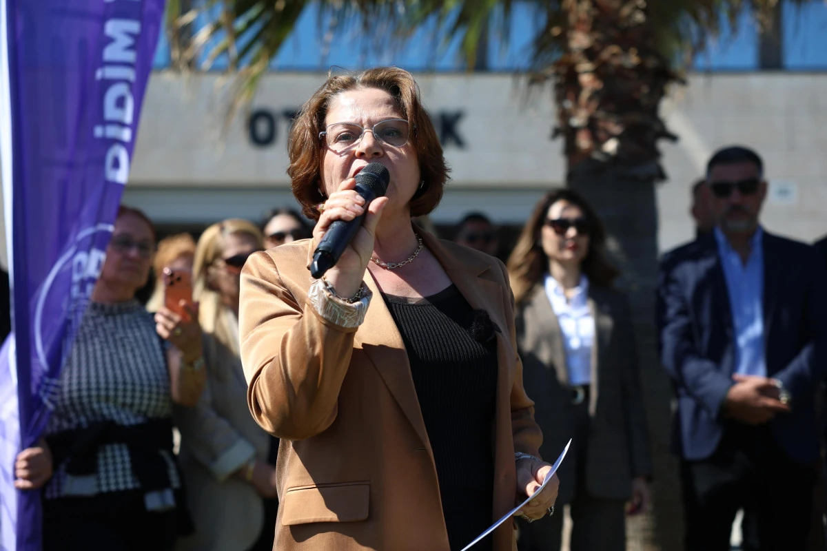 DİDİM BELEDİYE BAŞKANI HATİCE GEN&Ccedil;AY&rsquo;IN BASIN A&Ccedil;IKLAMASIDIR.