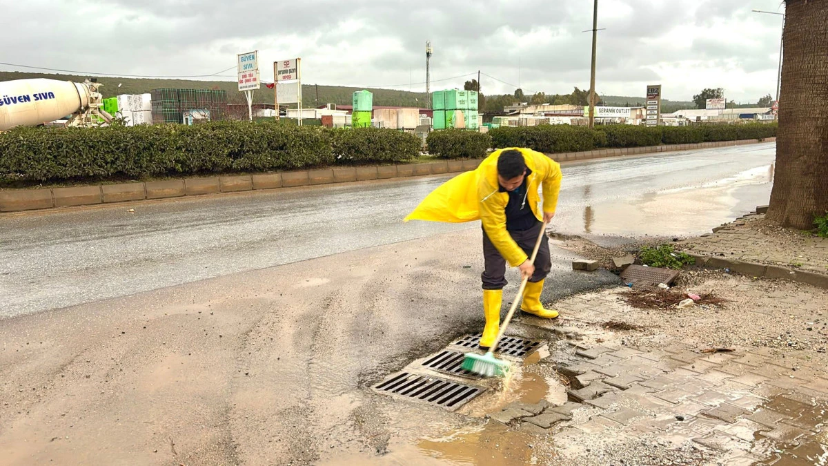 DİDİM BELEDİYESİ EKİPLERİ HER KOŞULDA SAHADA