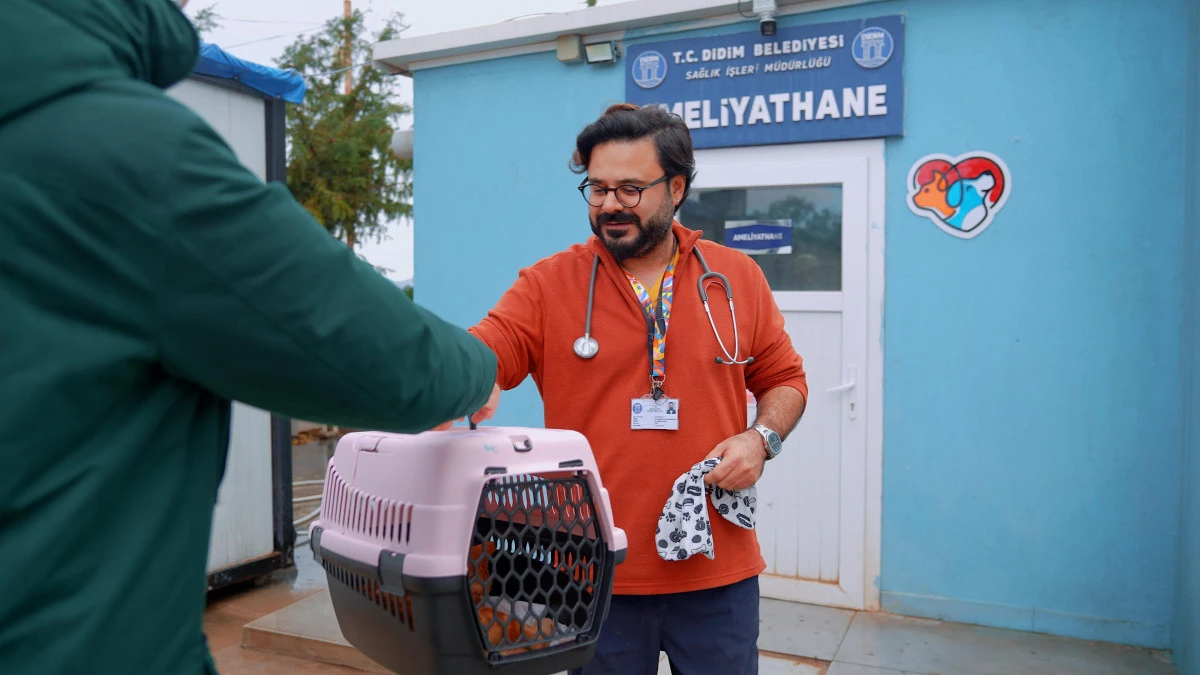DİDİM BELEDİYESİ&rsquo;NDEN CAN DOSTLARA SEVGİYLE HİZMET