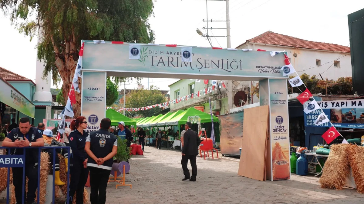 DİDİM TARIM ŞENLİĞİ AKYENİK&Ouml;Y&rsquo;DE BAŞLADI