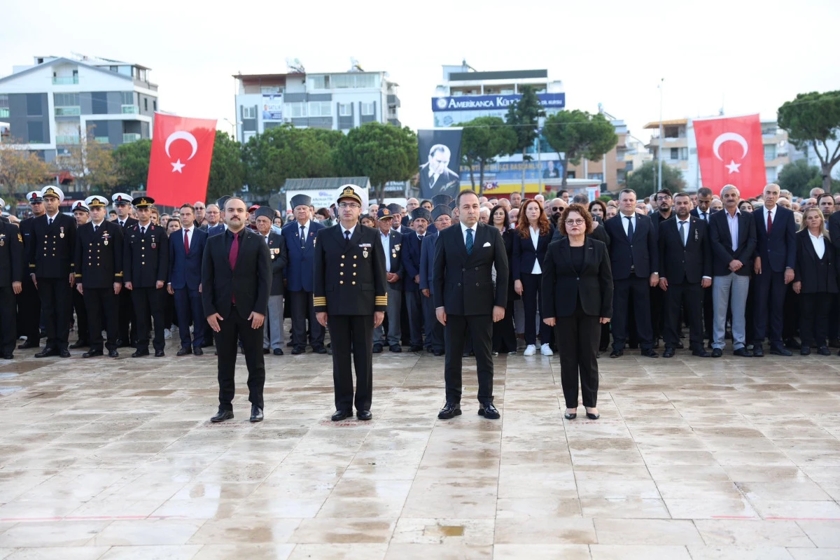Didim, Ulu Önder Mustafa Kemal Atatürk’ü Saygı ve Özlemle Andı