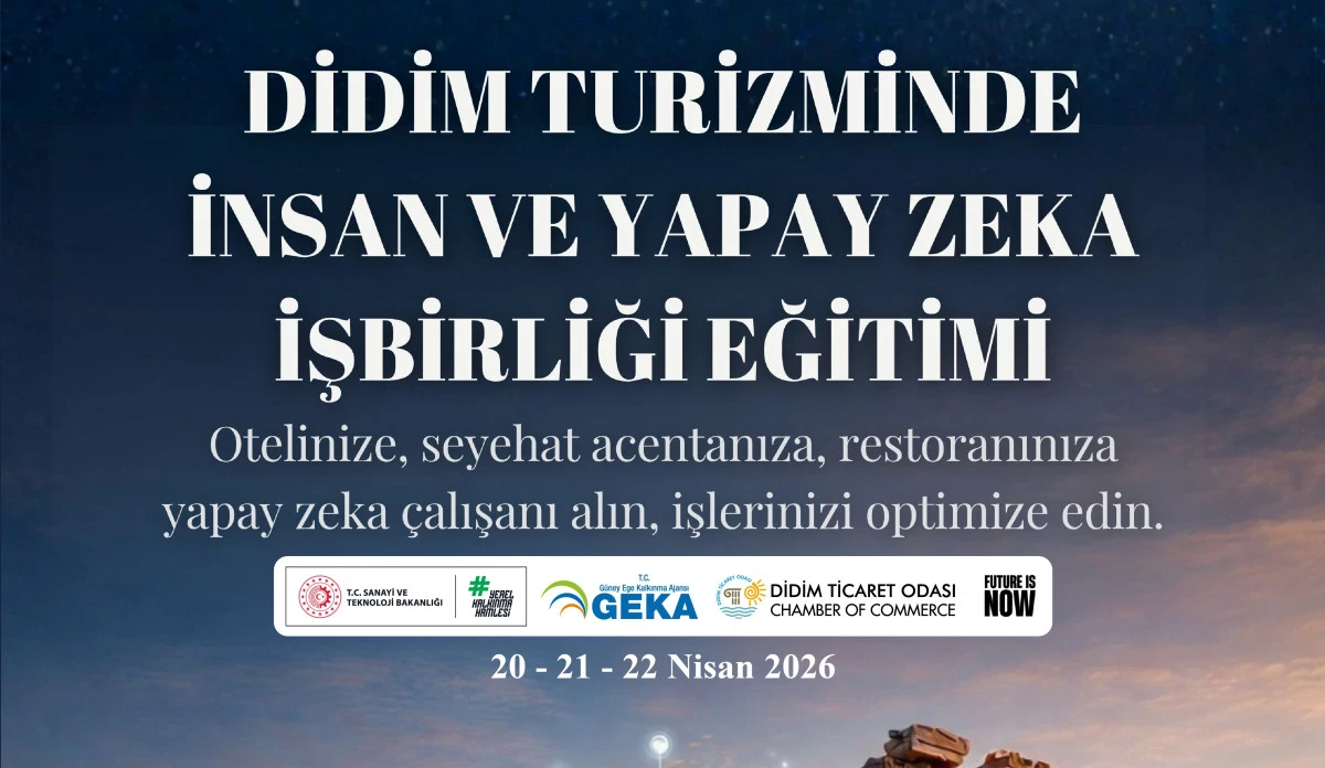 Didim&rsquo;de Turizmde Yapay Zeka Eğitimi Başlıyor