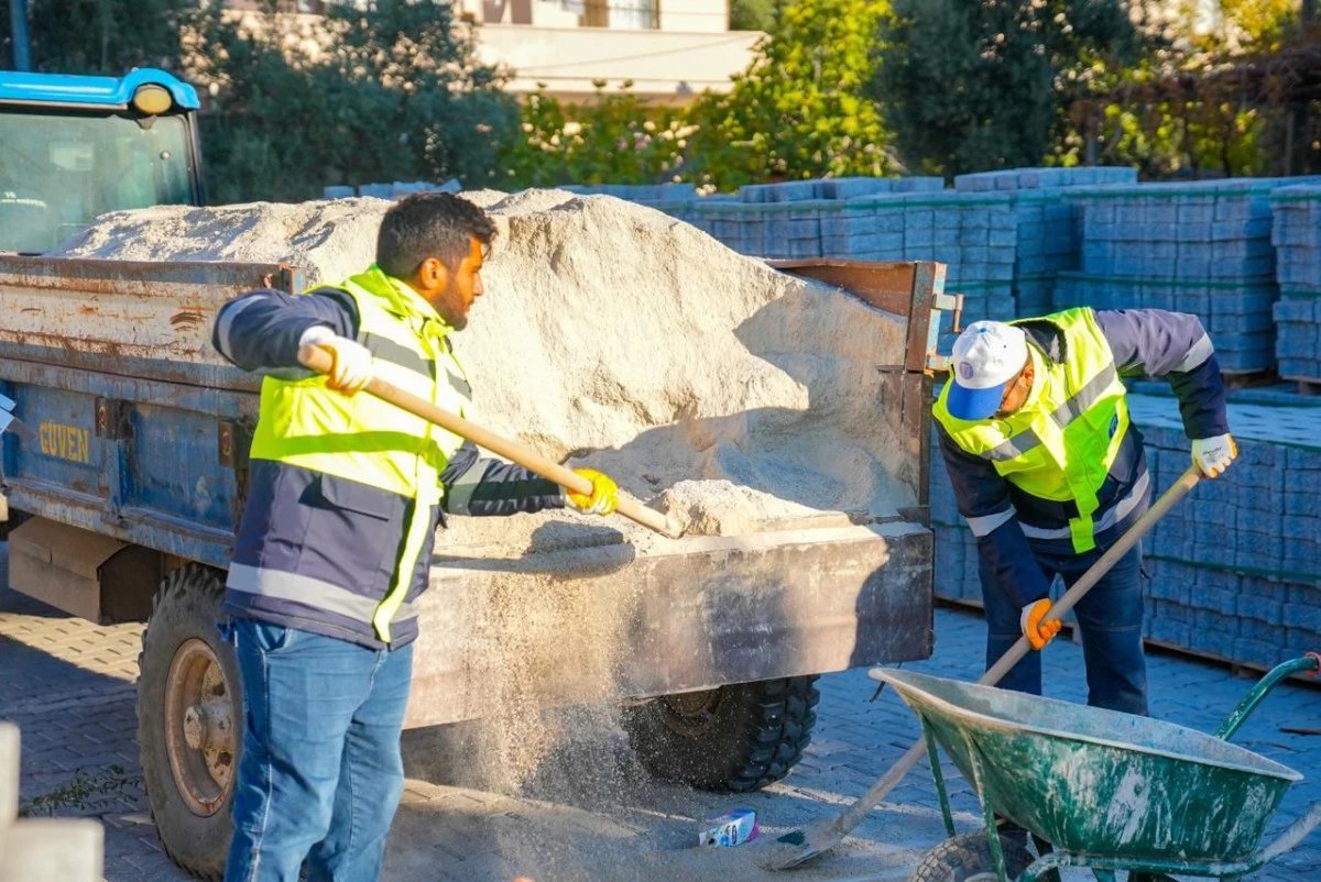 DİDİM’DE YOL ÇALIŞMALARI HIZ KESMEDEN DEVAM EDİYOR