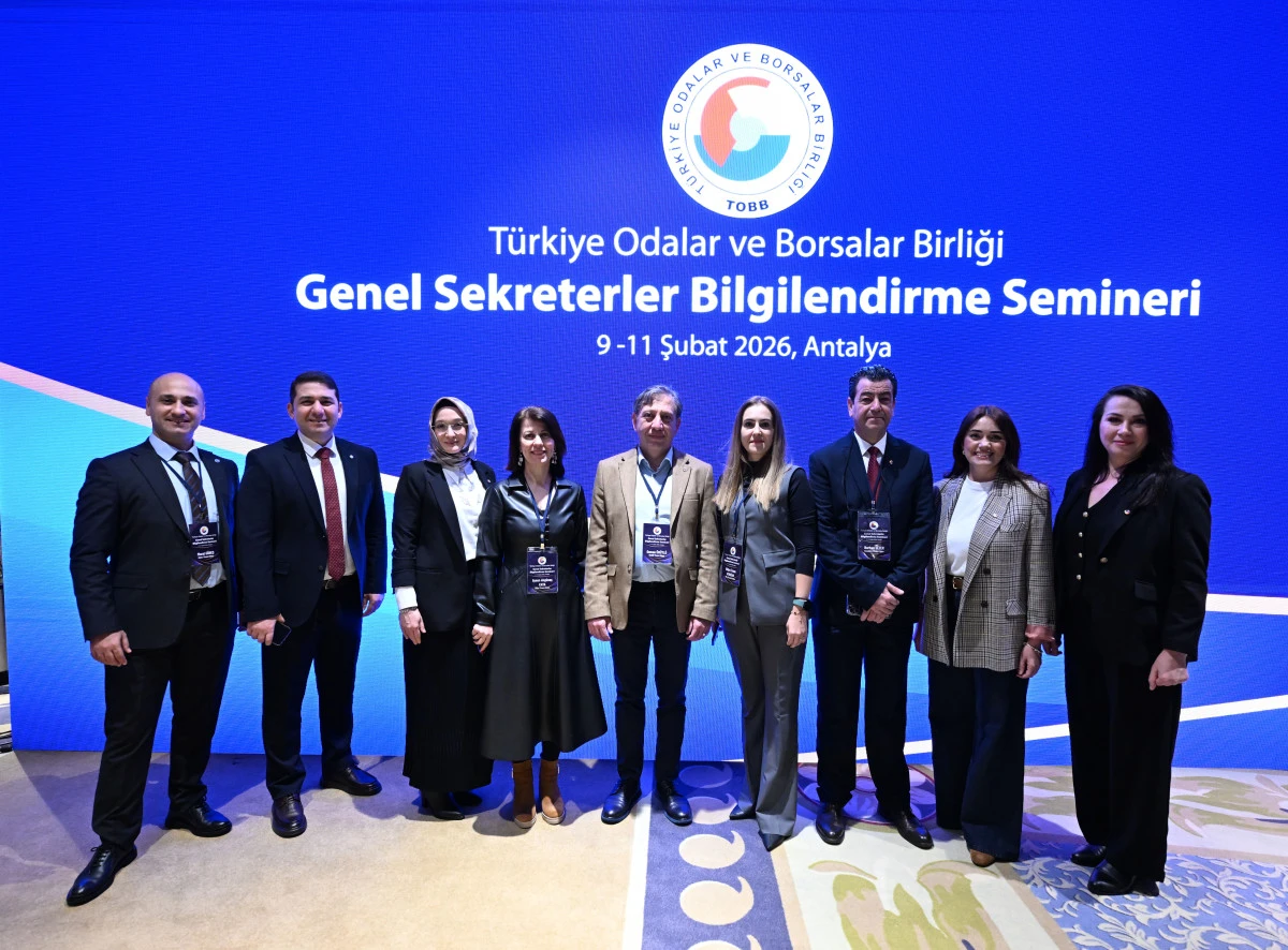 DidimTO Genel Sekreteri Murat G&uuml;neş TOBB Genel Sekreterler Bilgilendirme Seminerine Katıldı