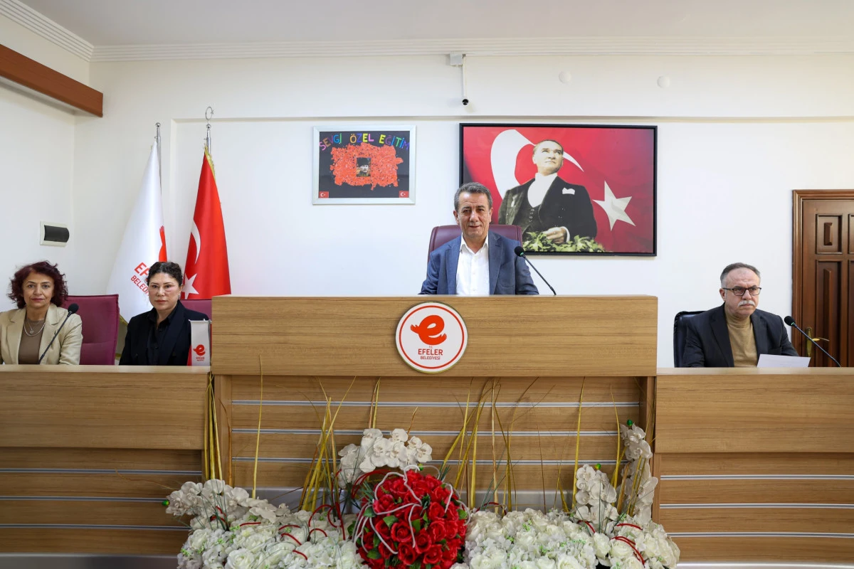 EFELER BELEDİYE MECLİSİ&rsquo;NDE EĞİTİM İ&Ccedil;İN G&Uuml;&Ccedil; BİRLİĞİ