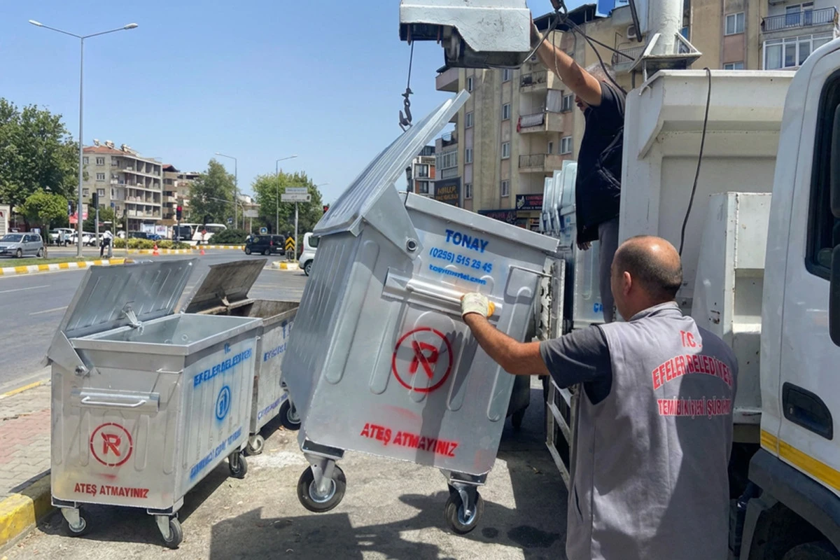 EFELER BELEDİYESİ TEMİZLİK ENVANTERİNİ G&Uuml;&Ccedil;LENDİRİYOR