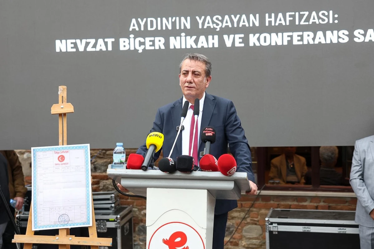 EFELER HALKI NEVZAT Bİ&Ccedil;ER NİKAH VE KONFERANS SALONU İ&Ccedil;İN   TEK Y&Uuml;REK OLDU