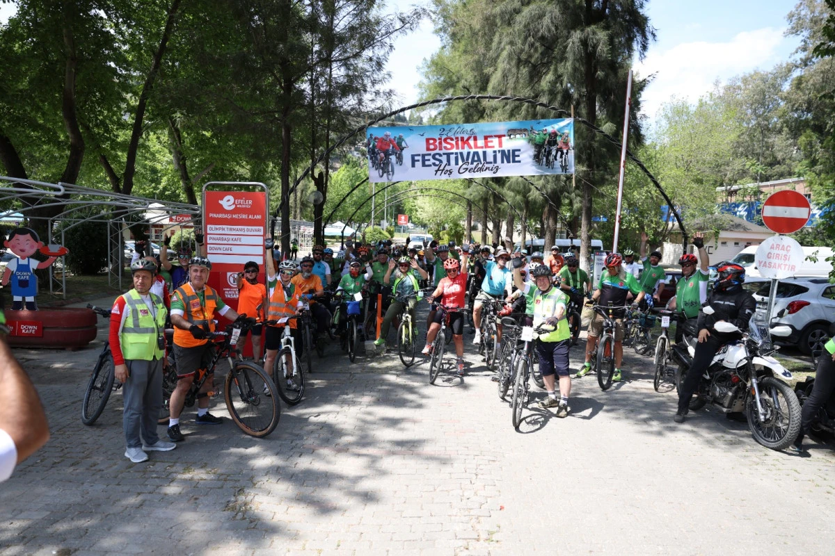 EFELER&rsquo;DE BİSİKLET FESTİVALİ COŞKUSU BAŞLADI