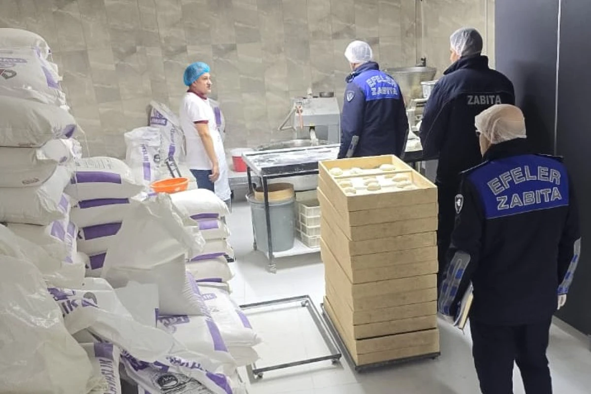 EFELER&rsquo;İN EKİPLERİNDEN SAĞLIKLI GIDA DENETİMİ