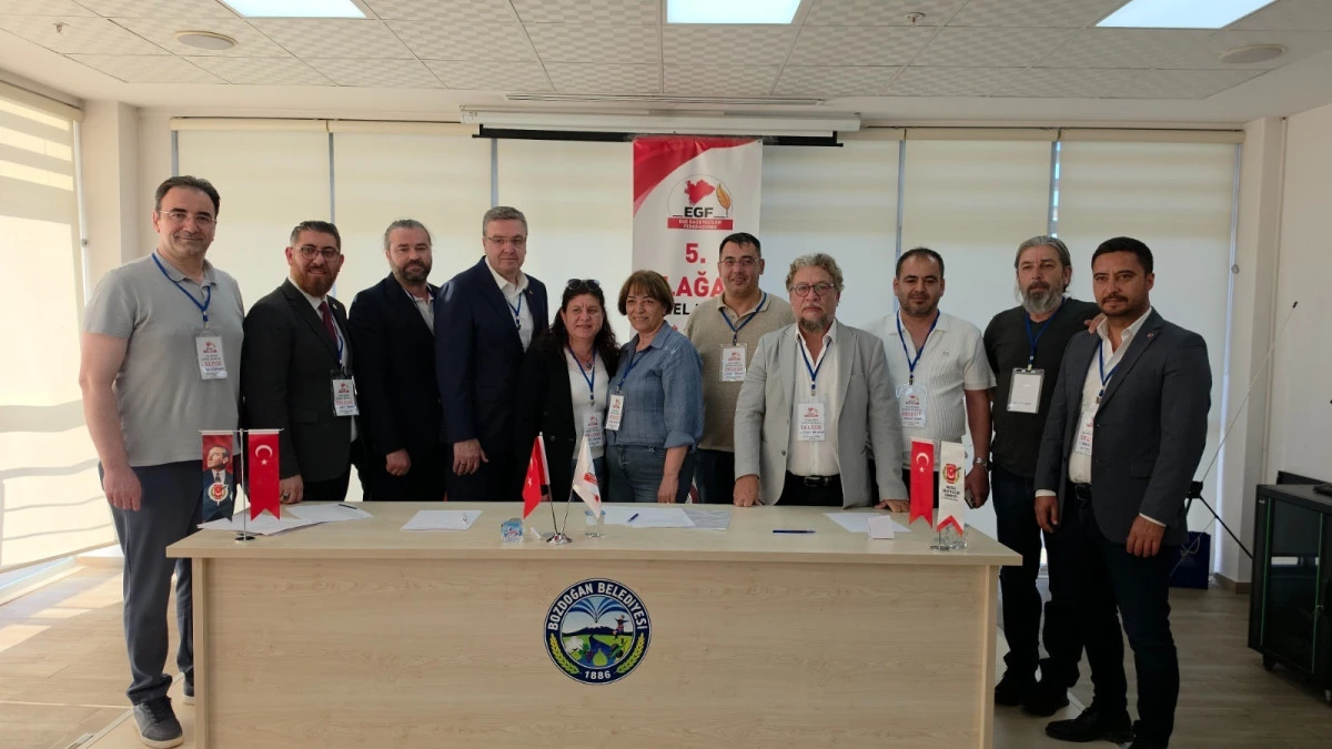 EGF&rsquo;de Cem Kaytan yeniden başkan se&ccedil;ildi: Egeli Gazeteciler, Bozdoğan&rsquo;da buluştu