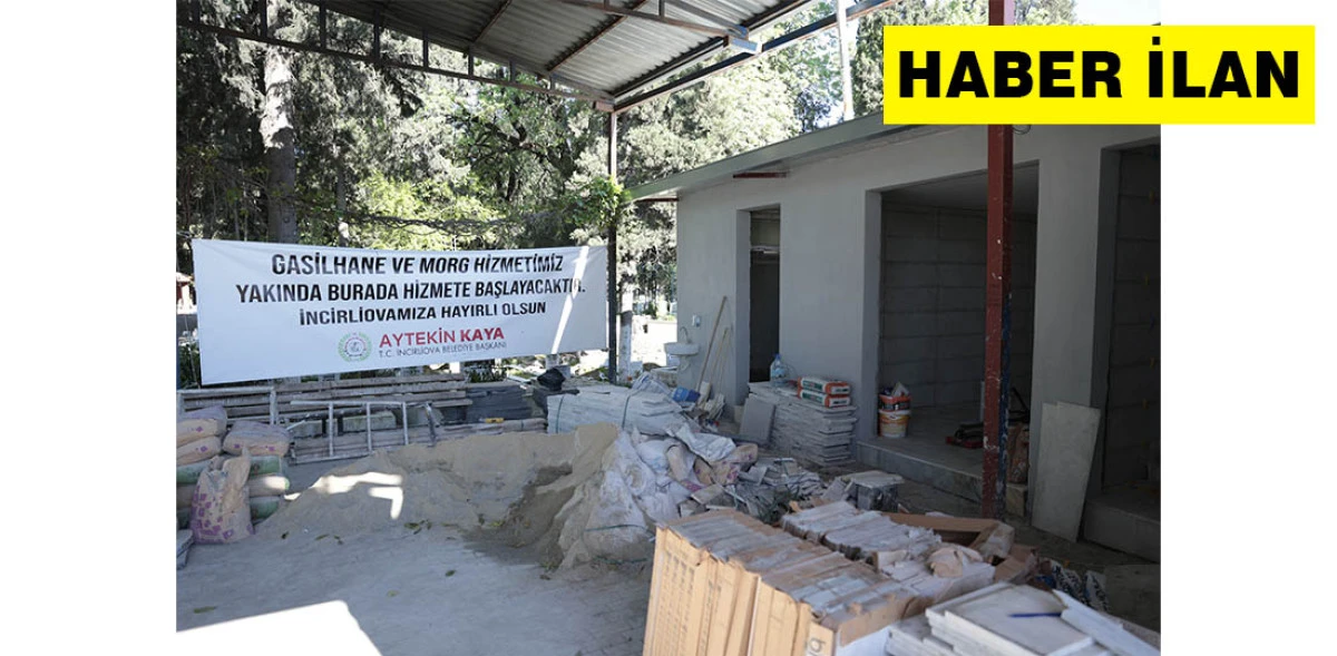 İncirliova&rsquo;ya Yeni Gasilhane ve Morg Yatırımı