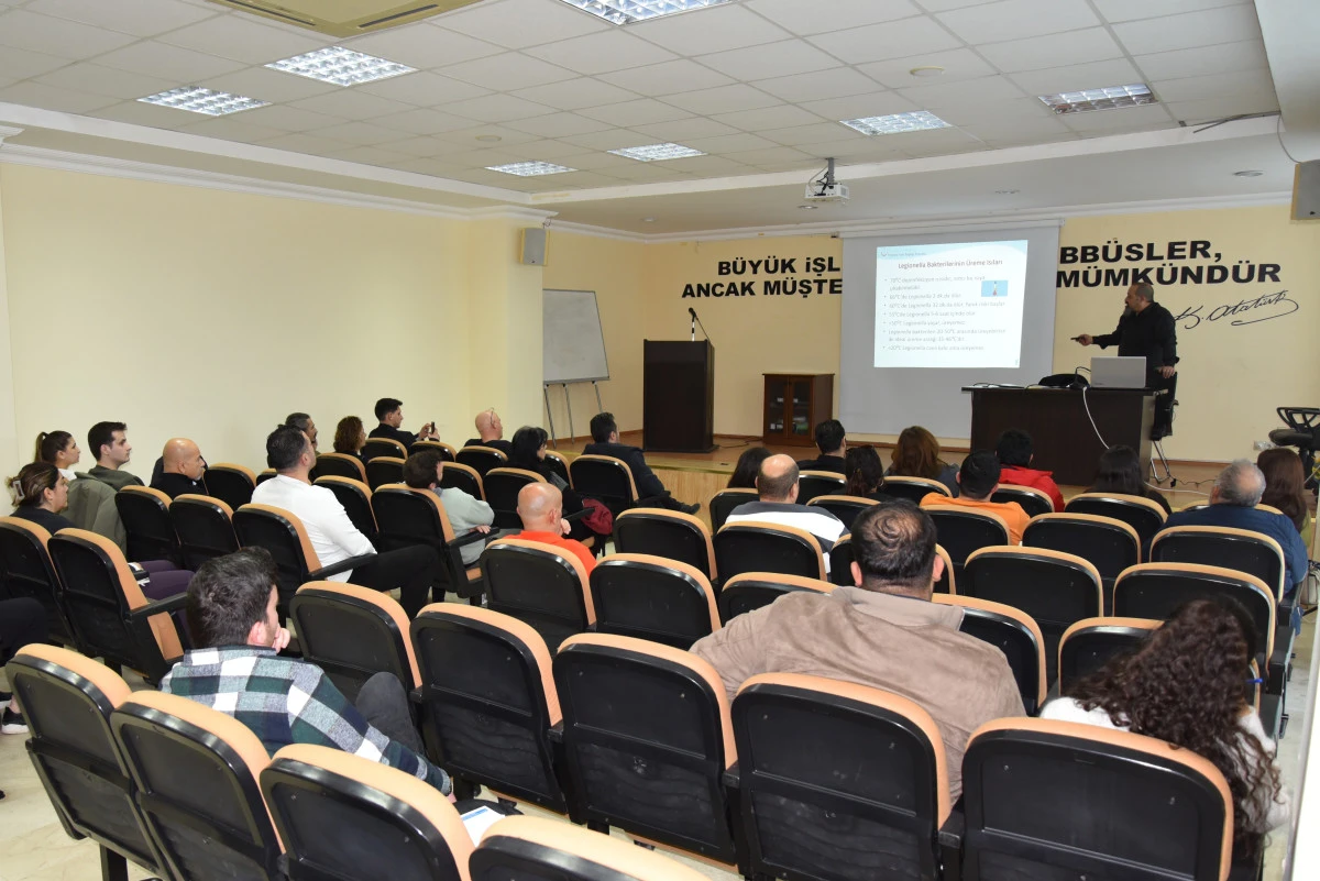 Konaklama Sekt&ouml;r&uuml; İ&ccedil;in Lejyoner Hastalığı Eğitimi Didim Ticaret Odasında Yapıldı 