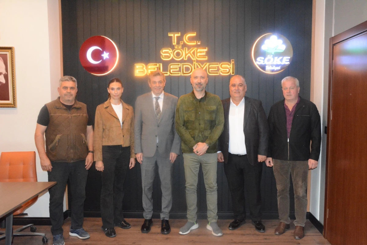 K&uuml;nkc&uuml; ve Arıkan, S&ouml;ke esnafının sorunlarını g&ouml;r&uuml;şt&uuml;