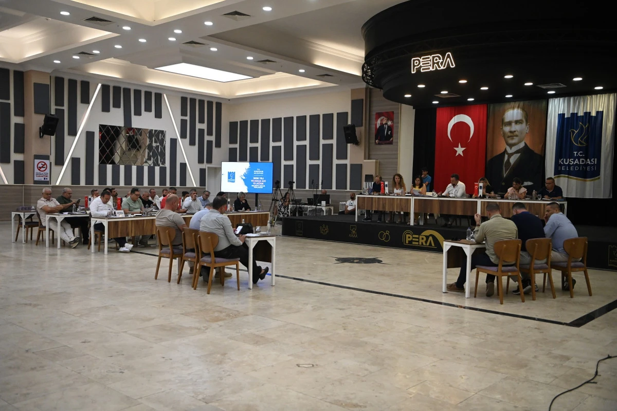 KUŞADASI BELEDİYESİ TEMMUZ MECLİSİ 'NDE &Ccedil;EVRECİ KARAR