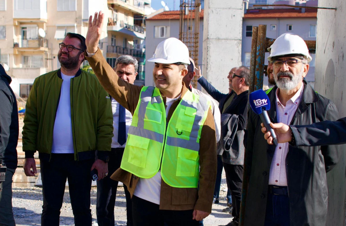 KUŞADASI’NIN VİZYON POROJESİ HIZLA YÜKSELİYOR