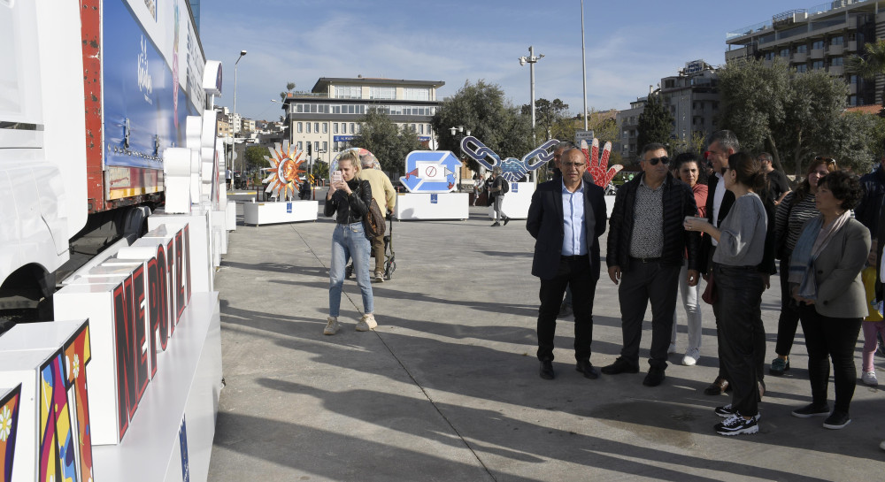 MİLLETİN 2. YÜZYIL  HAYALİ KUŞADASI’NDA SANATA DÖNÜŞTÜ